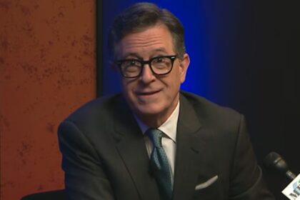 Stephen Colbert Returns to TV One Day After Ending Late-Night Show
