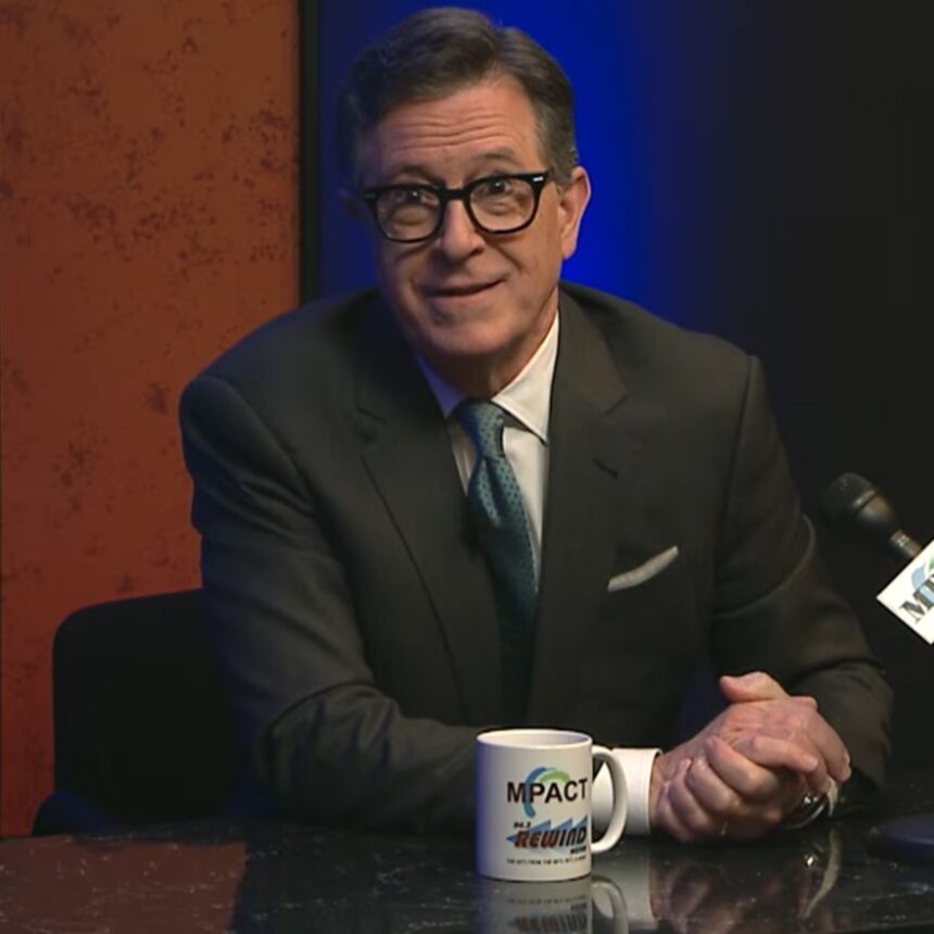 Stephen Colbert Returns to TV One Day After Ending Late-Night Show