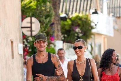 Anwar and Bella Hadid Are the Best Dressed Summer Goths in Saint-Tropez