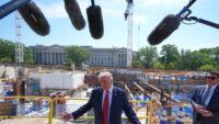 Republicans may abandon the  billion security funding for Trump’s White House ballroom project