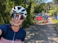 Cyclists love a good road closure – this one helped quash intrusive thoughts of leaving my children without a mother
