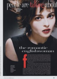 From the Archives: The Romantic Englishwoman, Helena Bonham Carter