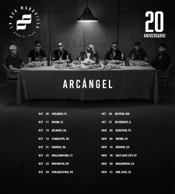 Arcángel Unveils U.S. Dates for La 8va Maravilla 20 Aniversario Tour