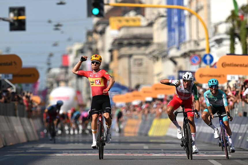‘This was my big shot’ – Fredrik Dversnes wins stage 15 of the Giro d’Italia after the breakaway survive in Milan