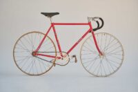 A humble bike for a humble rider, who was one of the greatest of all time