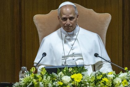 Pope Leo calls for being ‘profoundly human’ in the age of AI