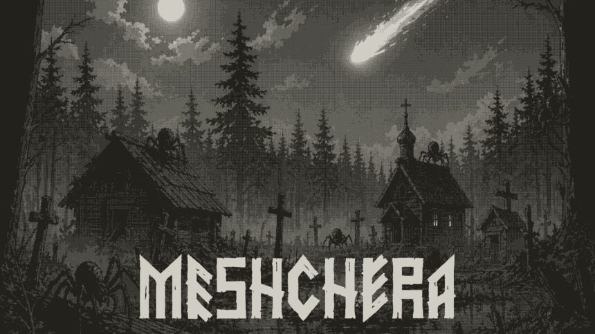 Check out Meshchera, an atmospheric match-three game for Playdate set in a haunted marsh