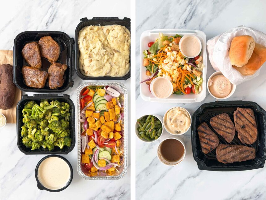 I Tried the Same  Family Meal at Texas Roadhouse and Outback, and the Winning Chain Was an Amazing Value for 4 People (More Steak and Delicious Rolls)