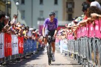 Ben O’Connor limits losses in fight for top spot in Giro d’Italia after struggling on summit finish of Pila